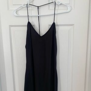 Flowy black dress